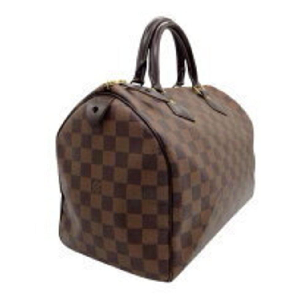 Louis Vuitton Die Golden Speedy Handbag Damier Metal